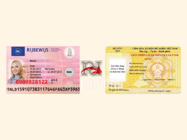 Đổi bằng lái xe Hy Lạp sang Việt Nam