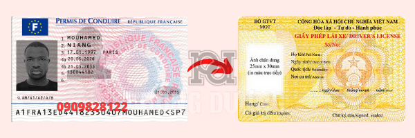Đổi bằng lái xe Pháp sang Việt Nam