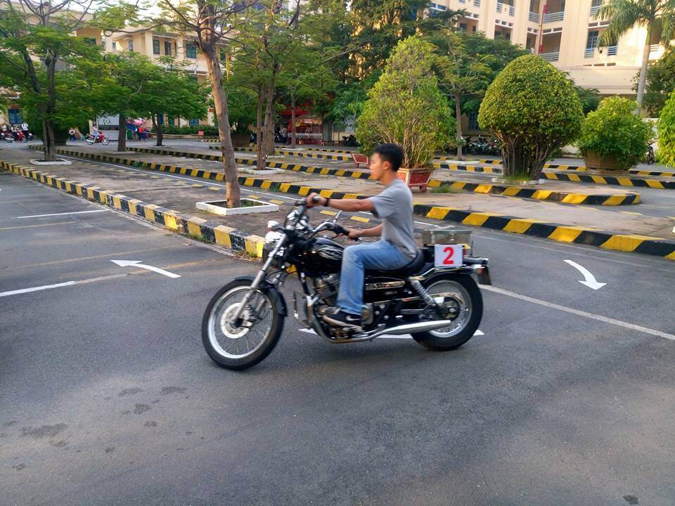 Thi Bằng Lái Xe Mô Tô A2 Quận 7