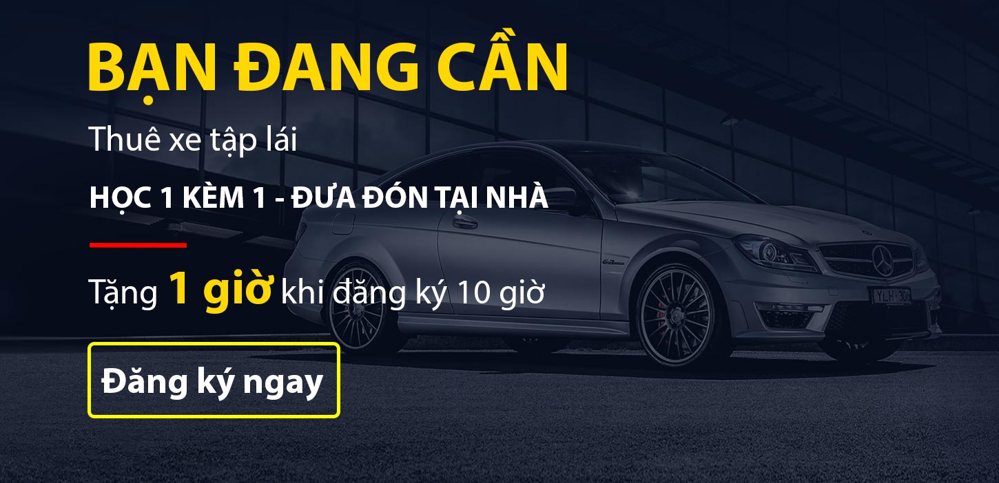 Thuê Xe Bổ Túc Tay Lái 4 Chỗ